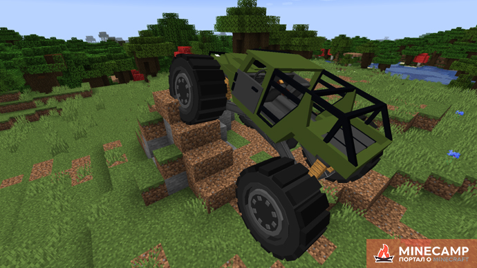 ZCBM Vehicles - датапак на транспорт в Minecraft 1.14.4
